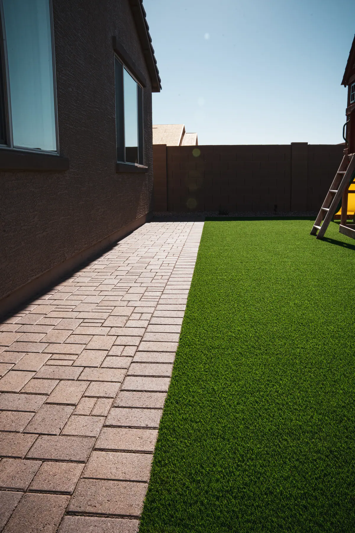 Custom Pavers before transformation